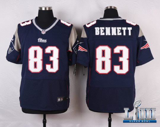 2019 New England Patriots Super Bowl LIII elite Jerseys-057